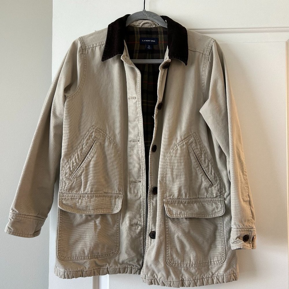 LAND'S END WOMEN'S BARN/CHORE COAT